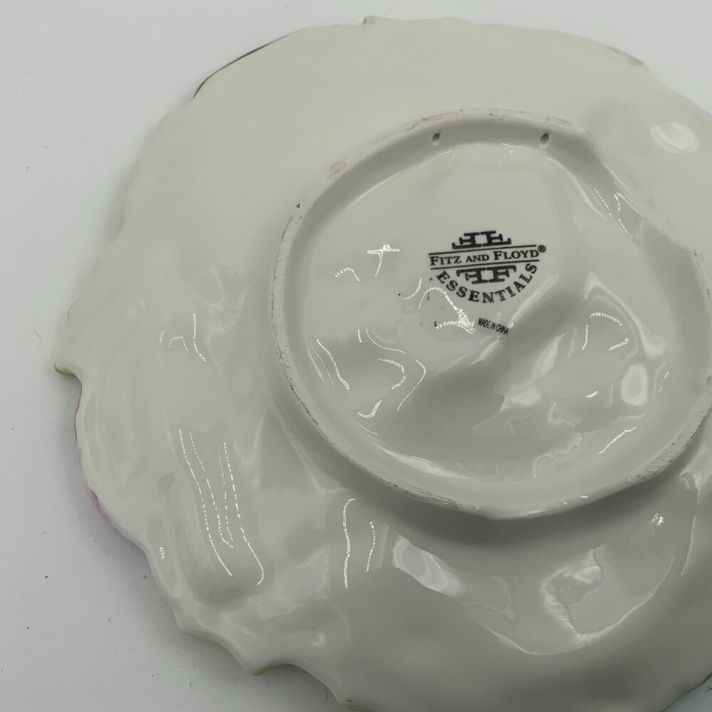 Fitz and Floyd Essentials Christmas Kitty Cat Plate Wall Hanging 9" - Picture 10 of 10